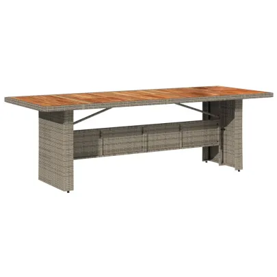 Masă Grădină Lemn Acacia | 240x90 cm | Livrare Gratuită