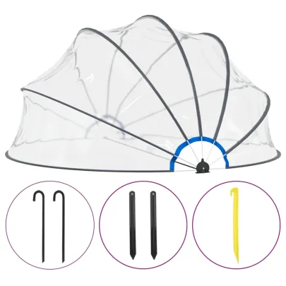 Cupolă Piscină Transparentă 440x220 cm | Livrare Gratuită