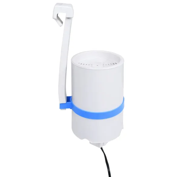 Skimmer de piscină suspendat și pompă cu adaptor 16 cm plastic