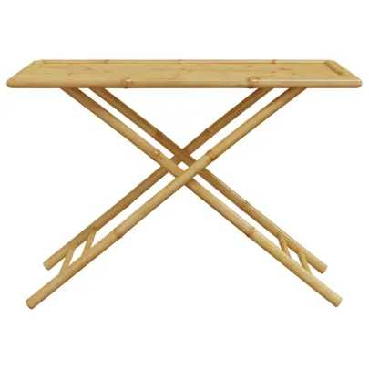 Masă Grădină Pliabilă Bambus | Livrare Gratuită