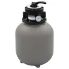 Filtru Nisip Piscină 350 mm cu Supapă Multiport | Livrare Gratuită