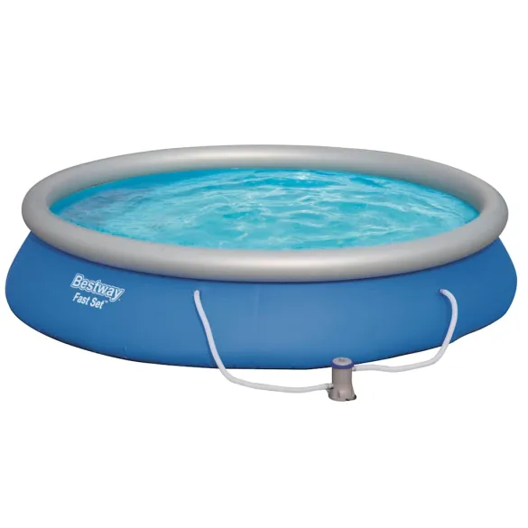 Set Piscină Fast Set Bestway 457x84 cm - Livrare Gratuită