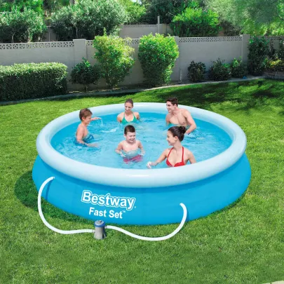 Set Piscină Fast Set Bestway 366 cm - Livrare Gratuită