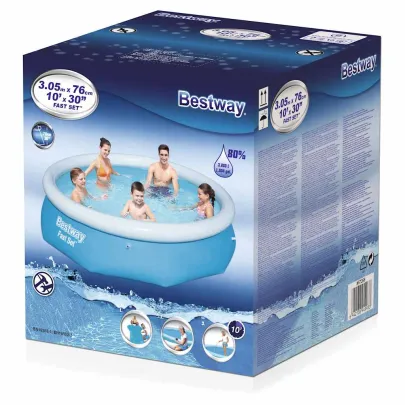 Piscină Gonflabilă Fast Set Rotundă 305x76 cm - Bestway