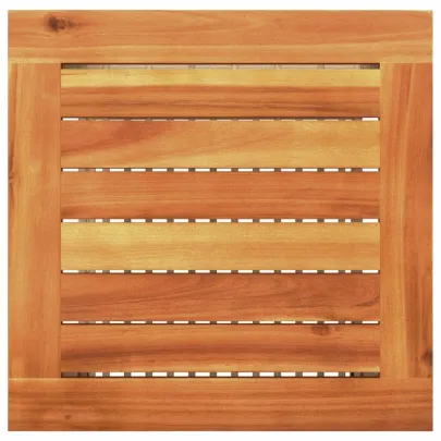 Masă Grădină Bej - Poliratan și Lemn Acacia | Livrare Gratuită