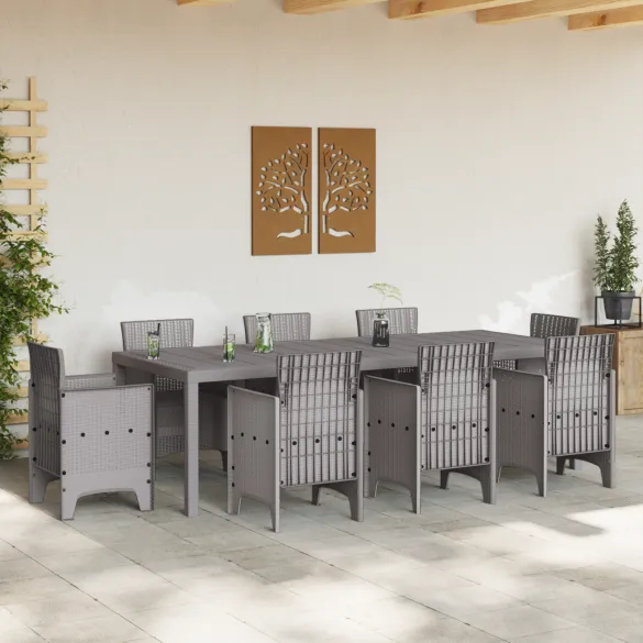 Masă Exterior Ratan Sintetic 250x100 cm - Livrare Gratuită