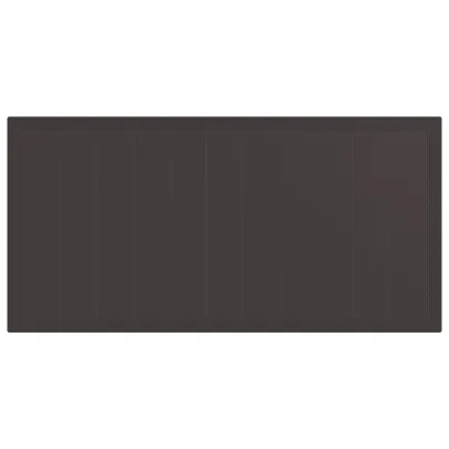 Masă Grădină Maro Poliratan 200x100 cm - Livrare Gratuită