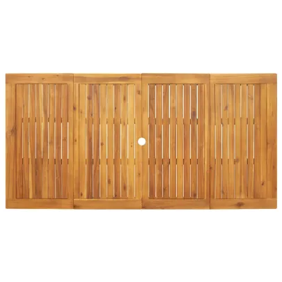 Masă Grădină Lemn Acacia Masiv - 180x90 cm | Livrare Gratuită