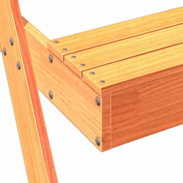 Masă Picnic Copii cu Groapă Nisip - Lemn Masiv Pin