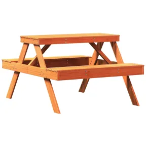 Masă picnic lemn masiv pin - Livrare gratuită 2