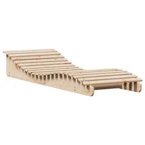 Șezlong Lemn Masiv de Pin - 205x70x31,5 cm - Comandă Online 2