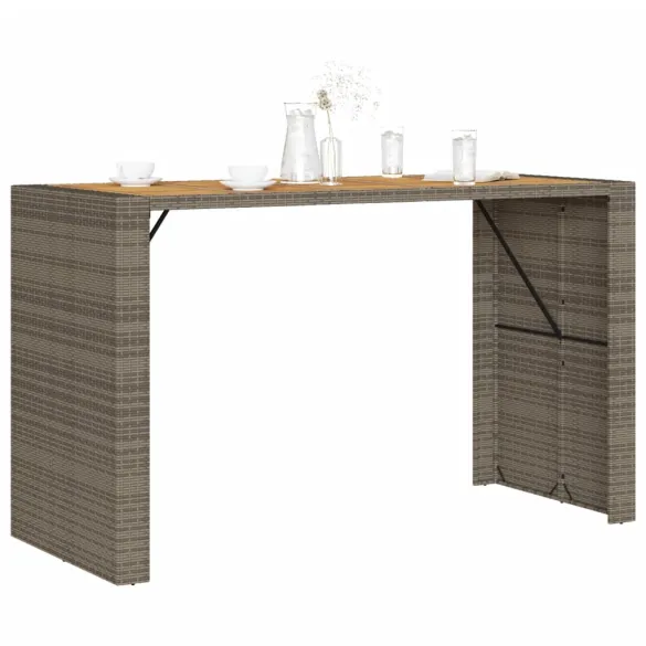 Masă Bar Grădină Lemn Acacia - Mobilier Exterior Durabil Masă Bar Grădină Lemn Acacia - Mobilier Exterior Durabil