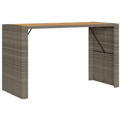 Masă Bar Grădină Lemn Acacia - Mobilier Exterior Durabil
