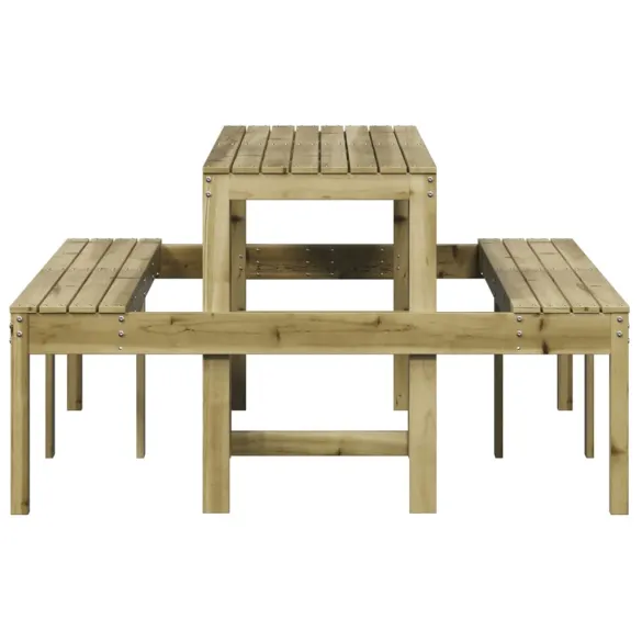 Masă picnic lemn pin | 160x134x75 cm | Livrare gratuită Masă picnic lemn pin | 160x134x75 cm | Livrare gratuită