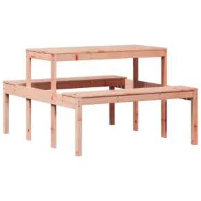 Masă picnic lemn masiv Douglas - 110x134 cm - Livrare gratuită 2