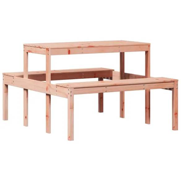 Masă picnic lemn masiv Douglas - 110x134 cm - Livrare gratuită Masă picnic lemn masiv Douglas - 110x134 cm - Livrare gratuită