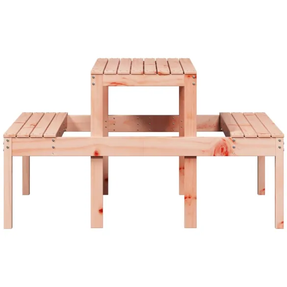 Masă picnic lemn masiv Douglas - 110x134 cm - Livrare gratuită Masă picnic lemn masiv Douglas - 110x134 cm - Livrare gratuită