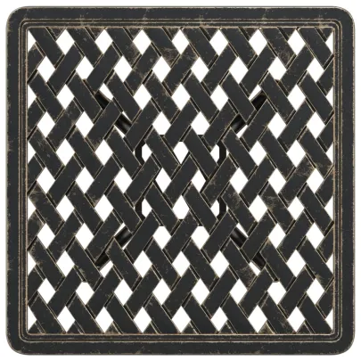 Masă Grădină Bronz Aluminiu Turnat 53x53 cm - Livrare Gratuită