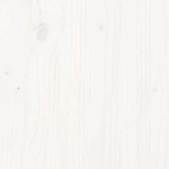 Masă Bar Exterior cu Acoperiș Alb - Lemn Masiv de Pin