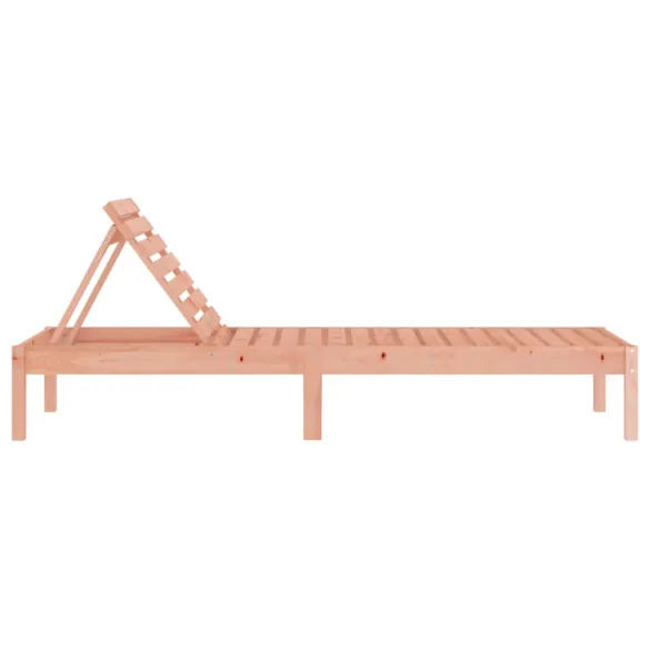 Șezlong Lemn Masiv Douglas - Spătar Reglabil - Livrare Gratuită