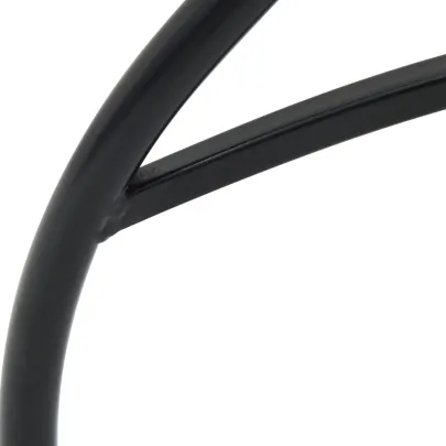 Masă Bistro Mozaic Ceramică - Negru și Alb | Livrare Gratuită