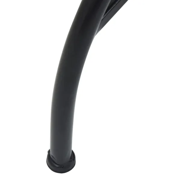 Masă Bistro Mozaic Ceramică - Negru și Alb | Livrare Gratuită