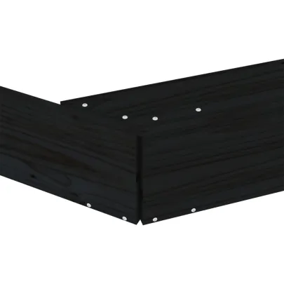 Cutie de Nisip cu Scaune Octogonale - Lemn Masiv de Pin