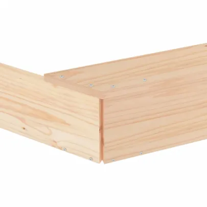 Cutie de Nisip cu Scaune Octogonale - Lemn Masiv de Pin