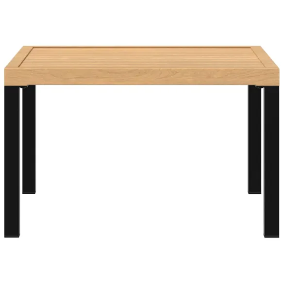 Măsuță Cafea Grădină Negru Aluminiu | Livrare Gratuită