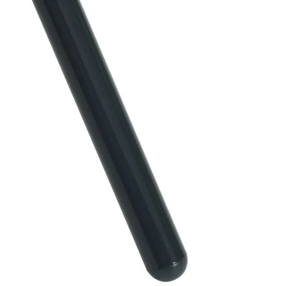 Masă Terasă Rotundă Antracit - Ø110 cm, Oțel Electro