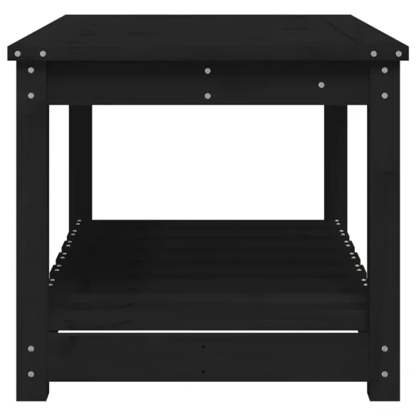 Masă Grădină Lemn Pin Negru - Livrare Gratuită