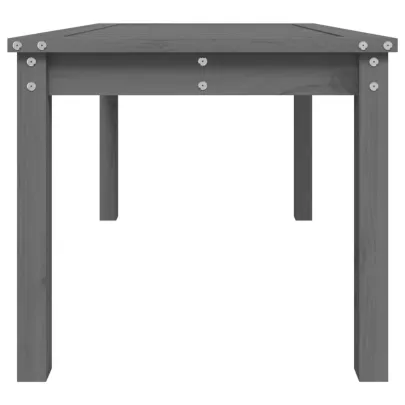 Masă Grădină Gri Lemn Pin | Livrare Gratuită 7-9 Zile