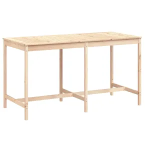 Masă Grădină Lemn Masiv de Pin 203x90 cm - Livrare Gratuită 2