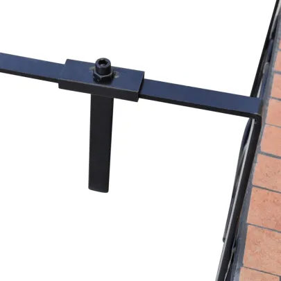 Masă suspendată balcon mozaic cărămiziu | Livrare gratuită