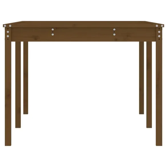 Masă Grădină Lemn Masiv Pin - Maro Miere 203x100x76 cm