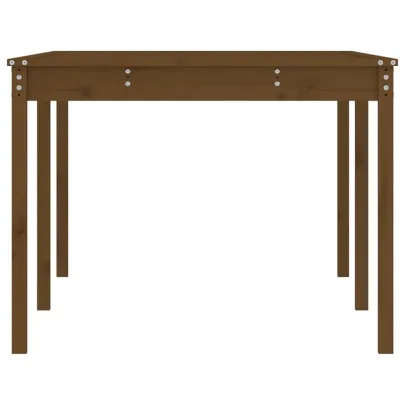 Masă Grădină Lemn Masiv Pin - Maro Miere 203x100x76 cm