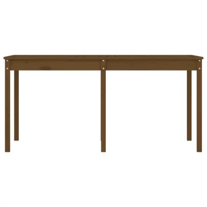 Masă Grădină Lemn Masiv Pin - Maro Miere | Livrare Gratuită