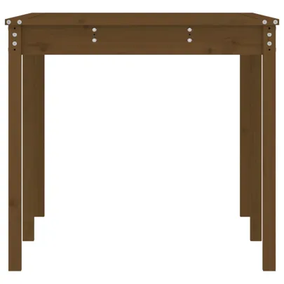 Masă Grădină Lemn Masiv Pin - Maro Miere | Livrare Gratuită