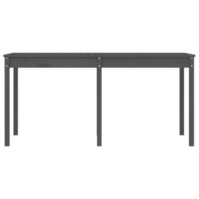 Masă Grădină Gri Lemn Pin | Livrare Gratuită 7-9 Zile