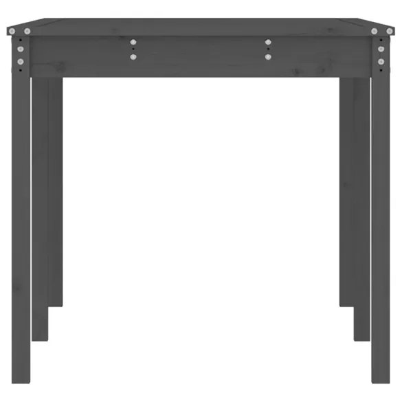 Masă Grădină Gri Lemn Pin | Livrare Gratuită 7-9 Zile