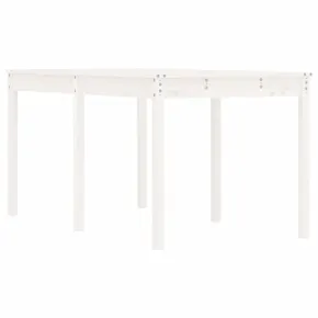 Masă Grădină Albă - Lemn Masiv Pin - Livrare Gratuită 2