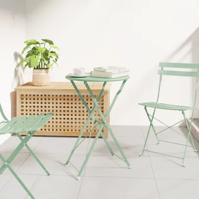 Masă Pliantă Grădină Mint Ø50 cm | Livrare Gratuită