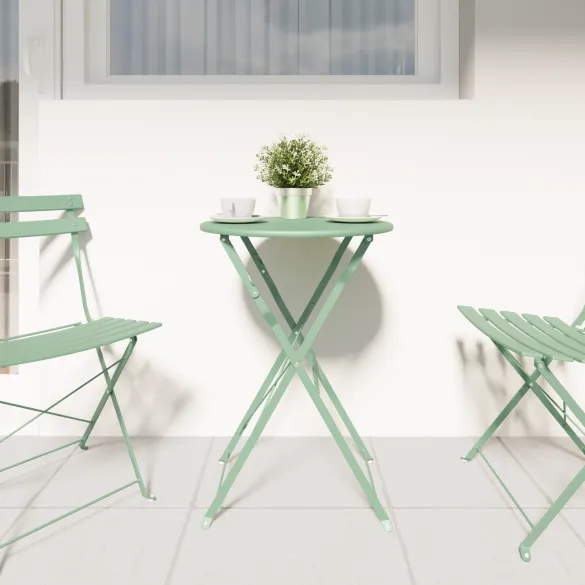 Masă Pliantă Grădină Mint Ø50 cm | Livrare Gratuită