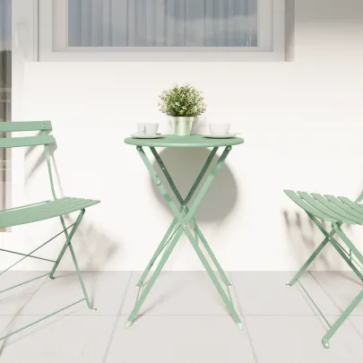 Masă Pliantă Grădină Mint Ø50 cm | Livrare Gratuită
