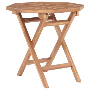 Masă Grădină Pliabilă Lemn Tec - 45x45 cm | Comandă Acum