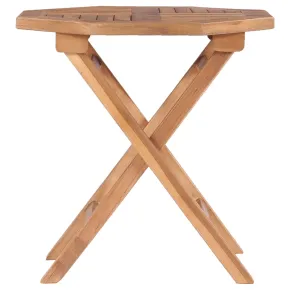 Masă Grădină Pliabilă Lemn Tec - 45x45 cm | Comandă Acum 2