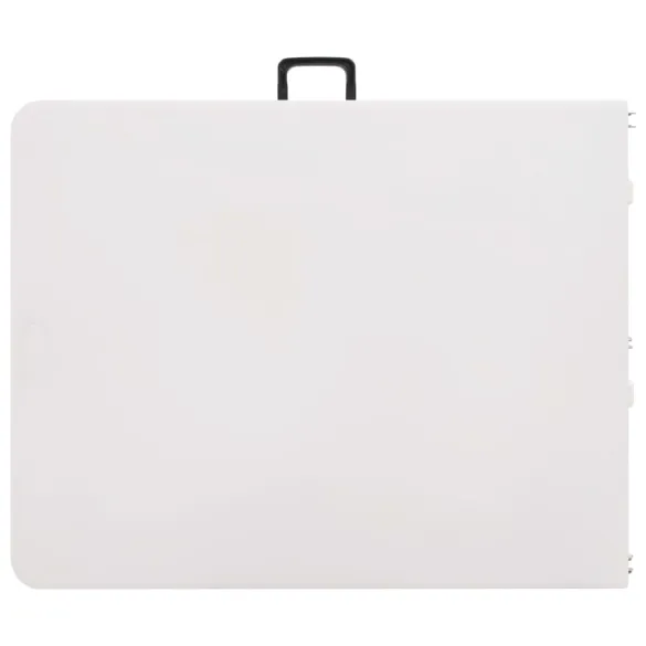 Masă Grădină Pliabilă Albă 180x72 cm - HDPE | Livrare Gratuită Masă Grădină Pliabilă Albă 180x72 cm - HDPE | Livrare Gratuită