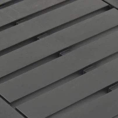 Masă Grădină Antracit Plastic - Livrare Gratuită