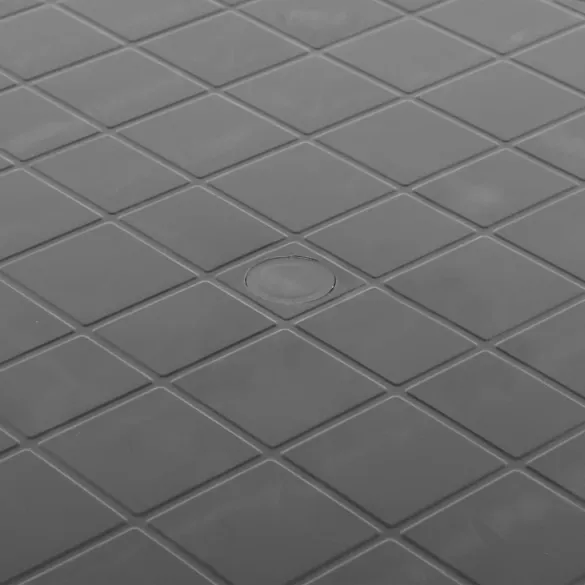 Masă Grădină Antracit Plastic 89 cm - Livrare Gratuită