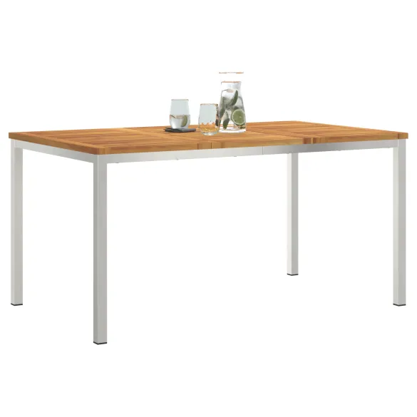 Masă Dining Exterior Lemn Acacia Masiv 150x90 cm